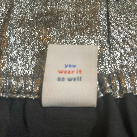 Old Navy Silver Smocked Sundress Cocktail - Picture 5 of 5